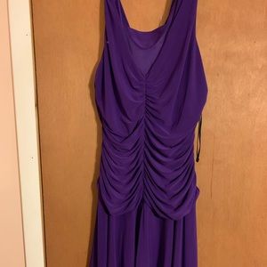 Purple dress